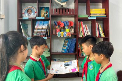 Trường Tiểu học Nam Vân Hưởng ứng Ngày Sách và Văn hóa đọc Việt Nam năm 2026